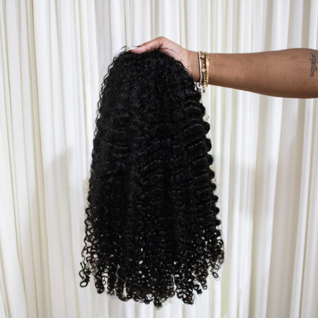 Cloud Curl Half Wigs